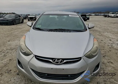 2011 Hyundai Elantra Gls from USA, damaged, VIN 5NPDH4AEXBH051071